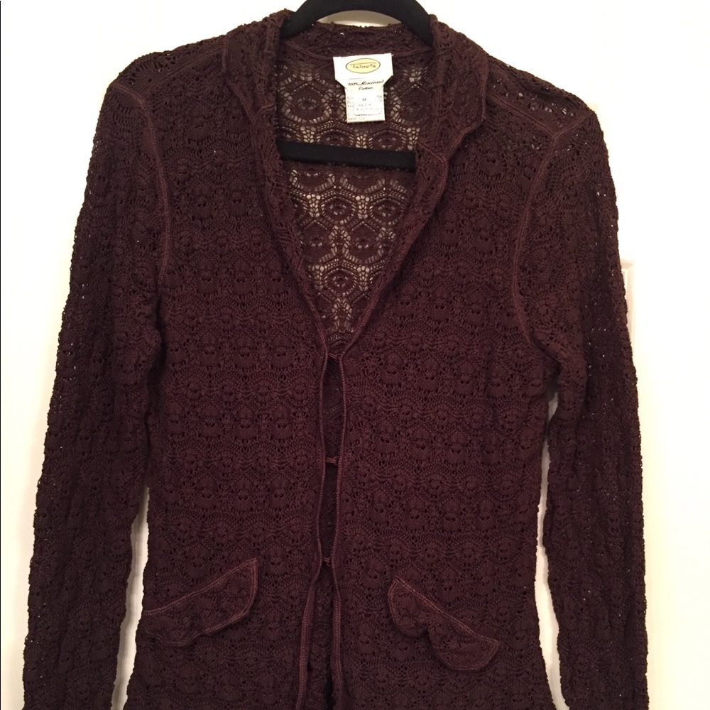 Talbots Chocolate Brown Sweater